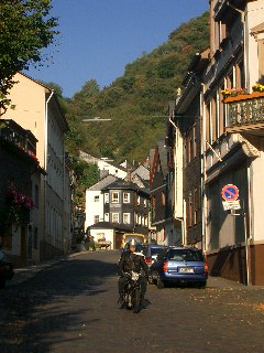 Kaub am Rhein ist erreicht.